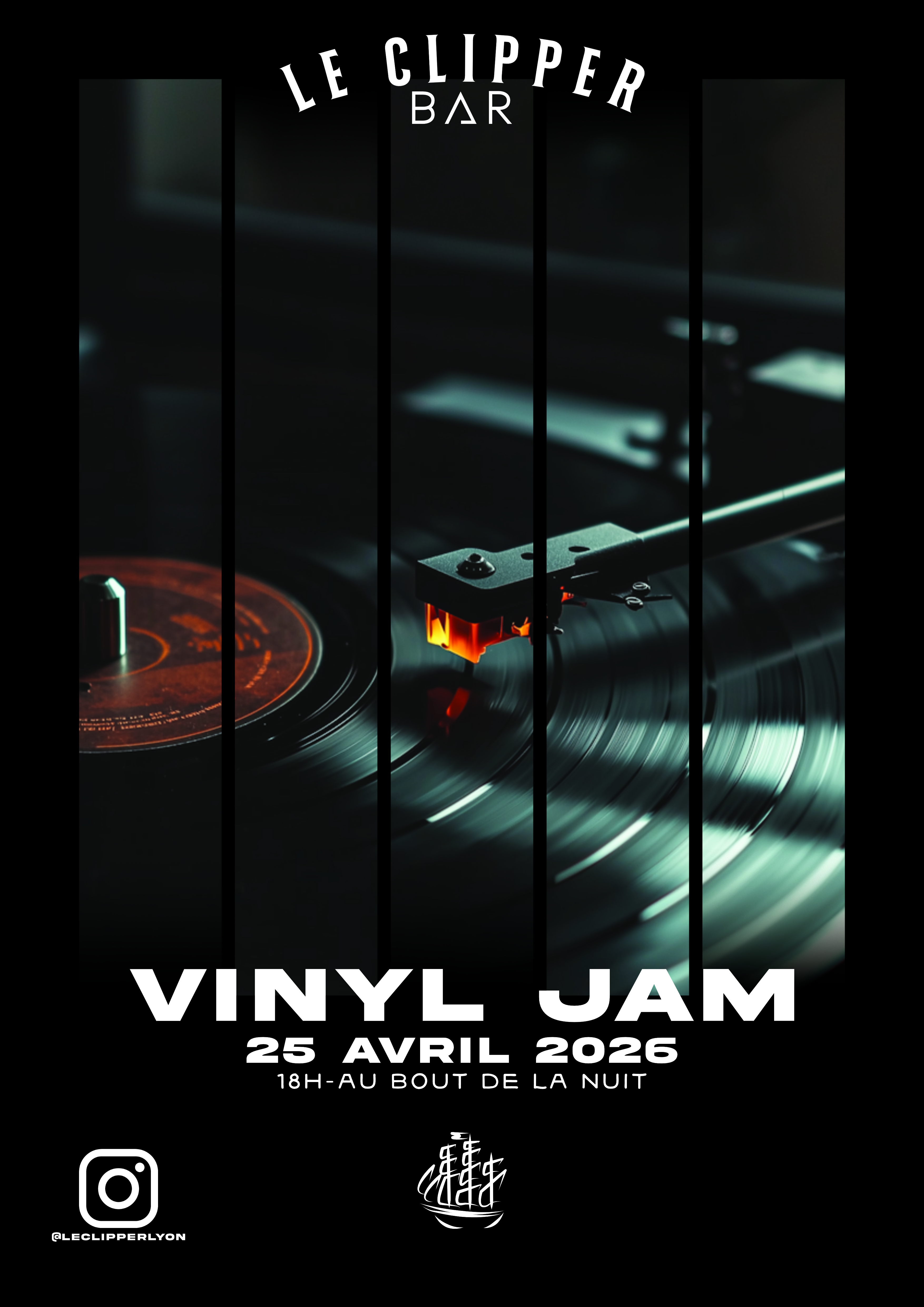 Affiche de l'évènement Vinyle Jam
